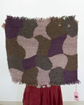 Tapiz de lana morado Yumiko | Arte Textil San Miguel